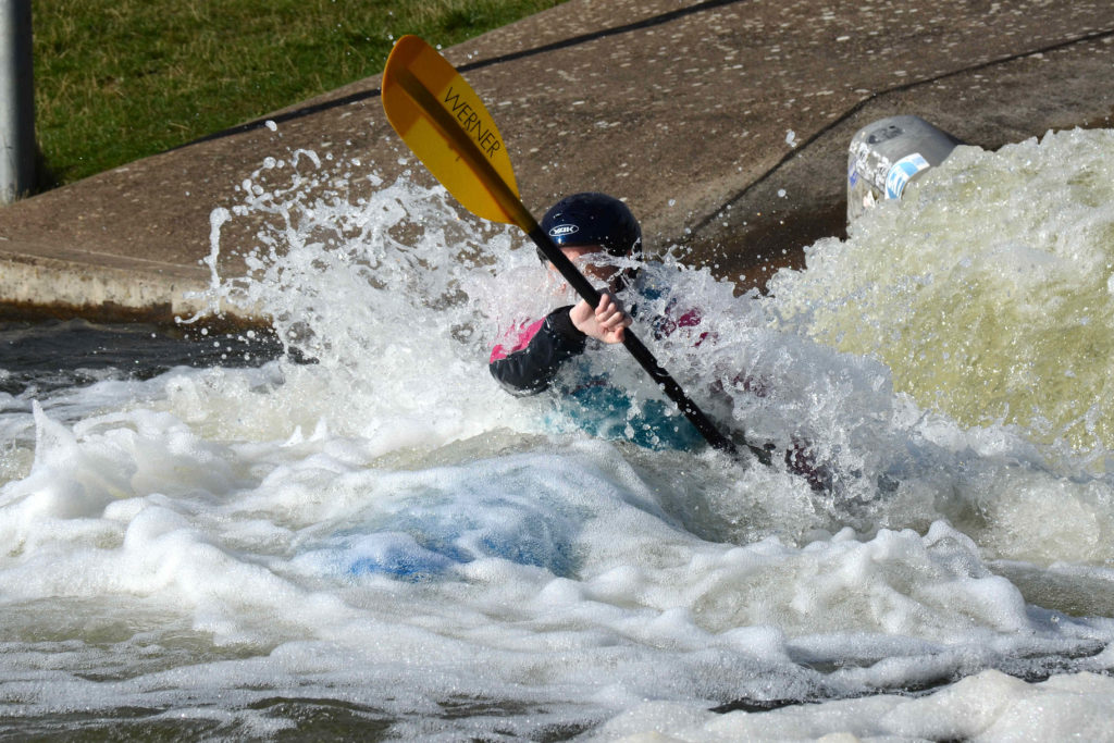 Hazel Hayman whitewater kayaking